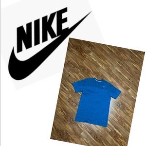 Nike Pro Training DryFit Shirt blue size large